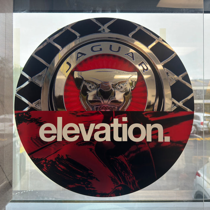Metallic Window Decals