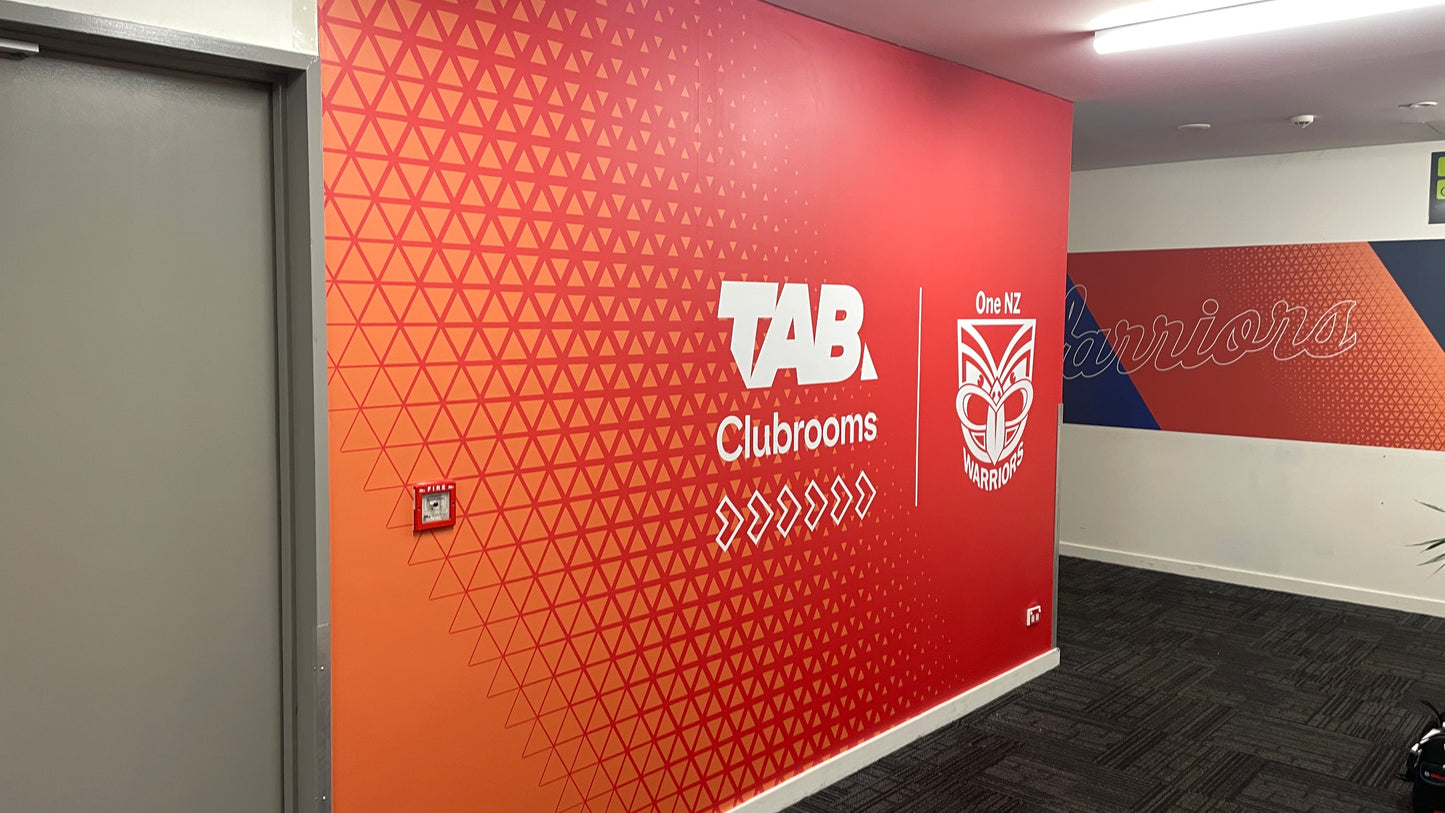 Custom Printed Wall Film - Smooth