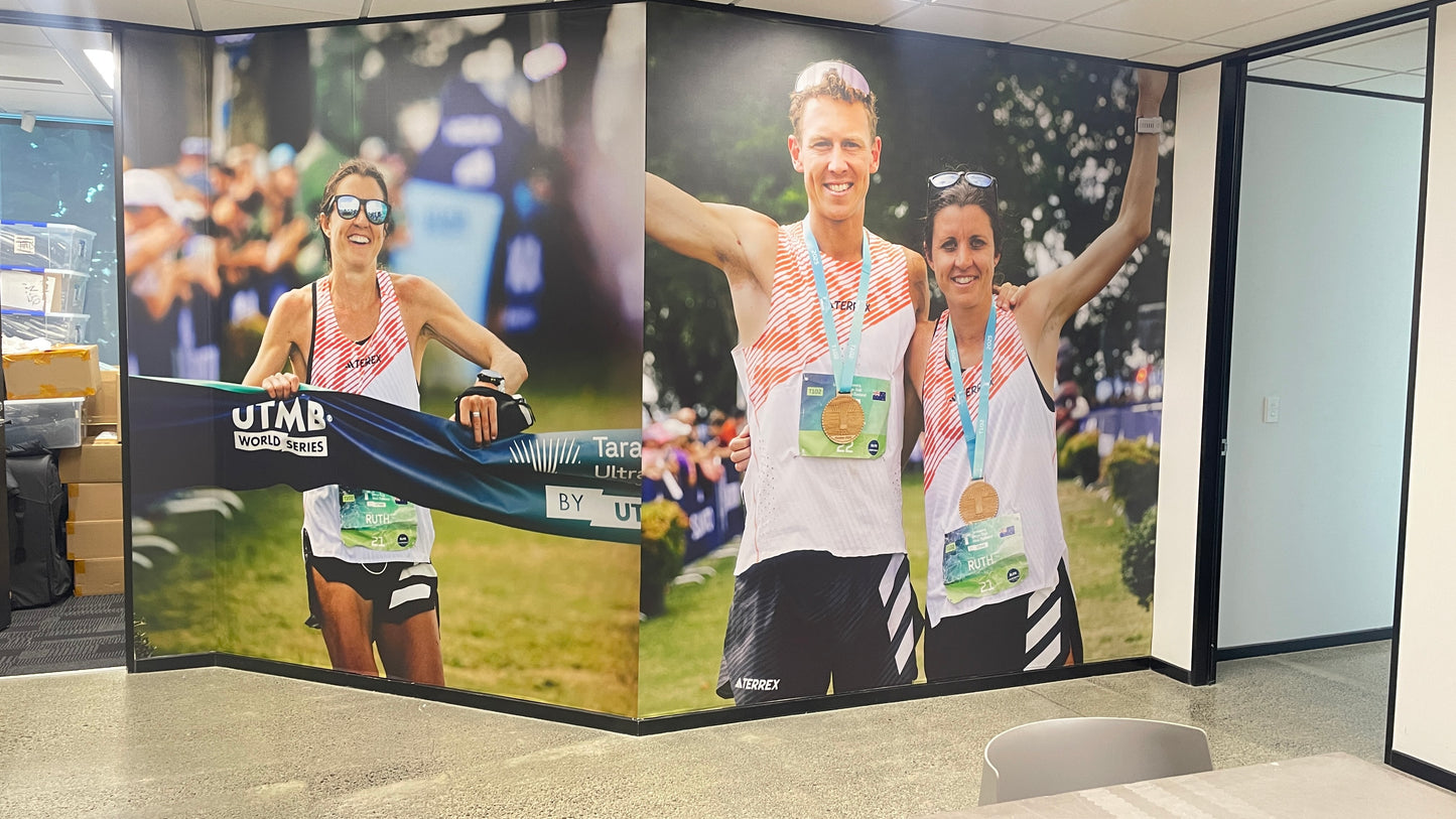 Custom Printed Wall Film - Smooth