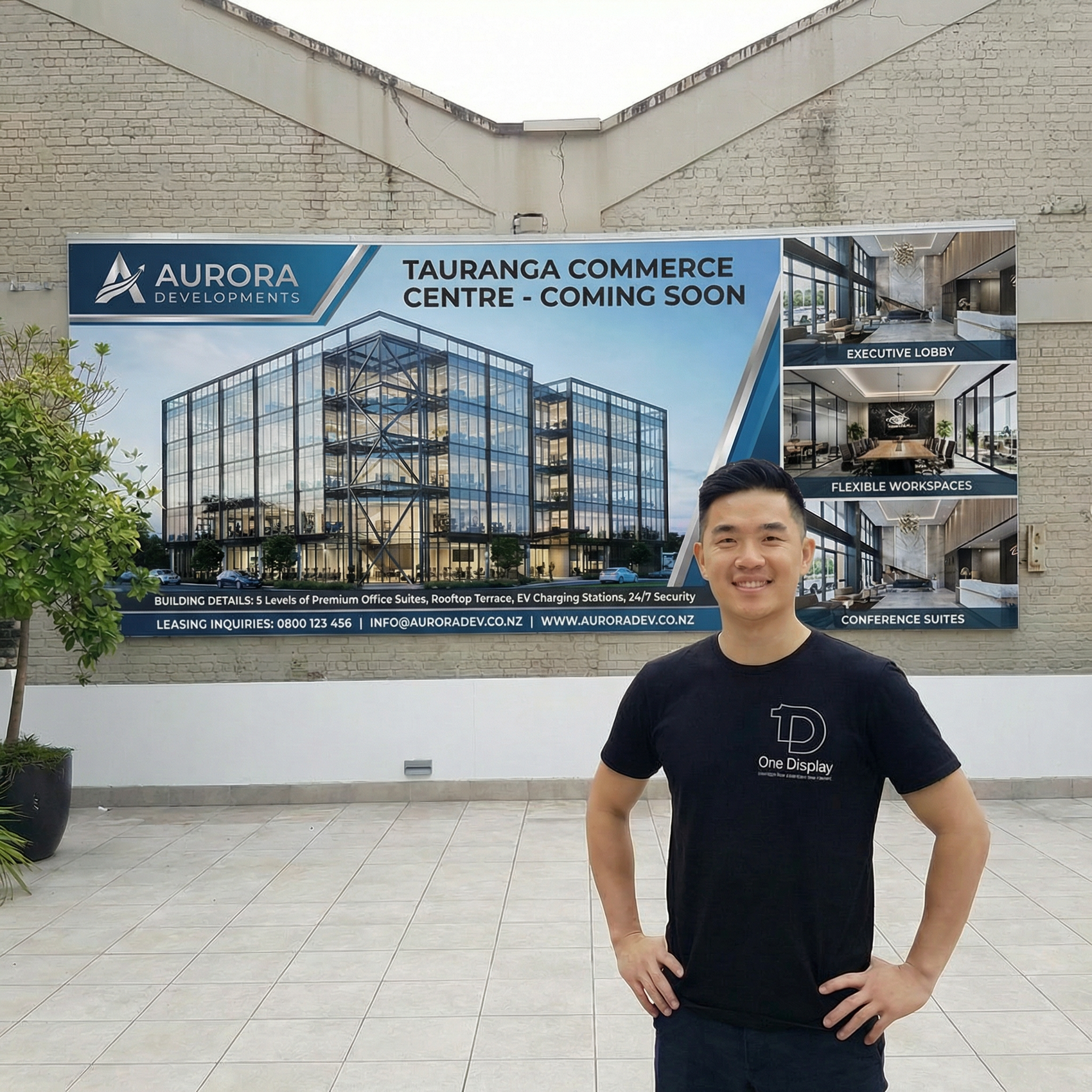 Outdoor Billboard Skin Banner