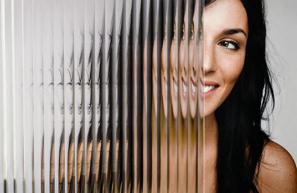 Reeded Window Privacy Film