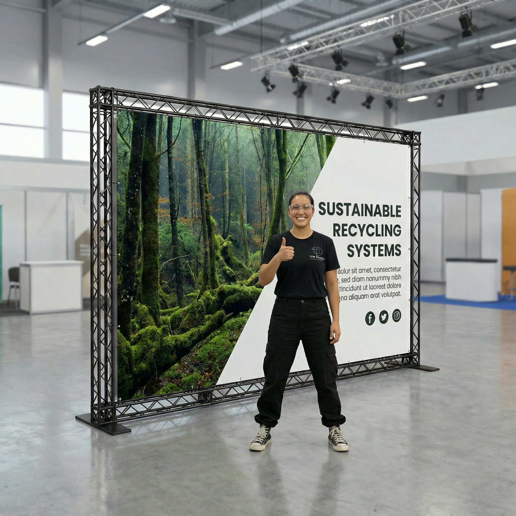 Indoor Sustainable Banner