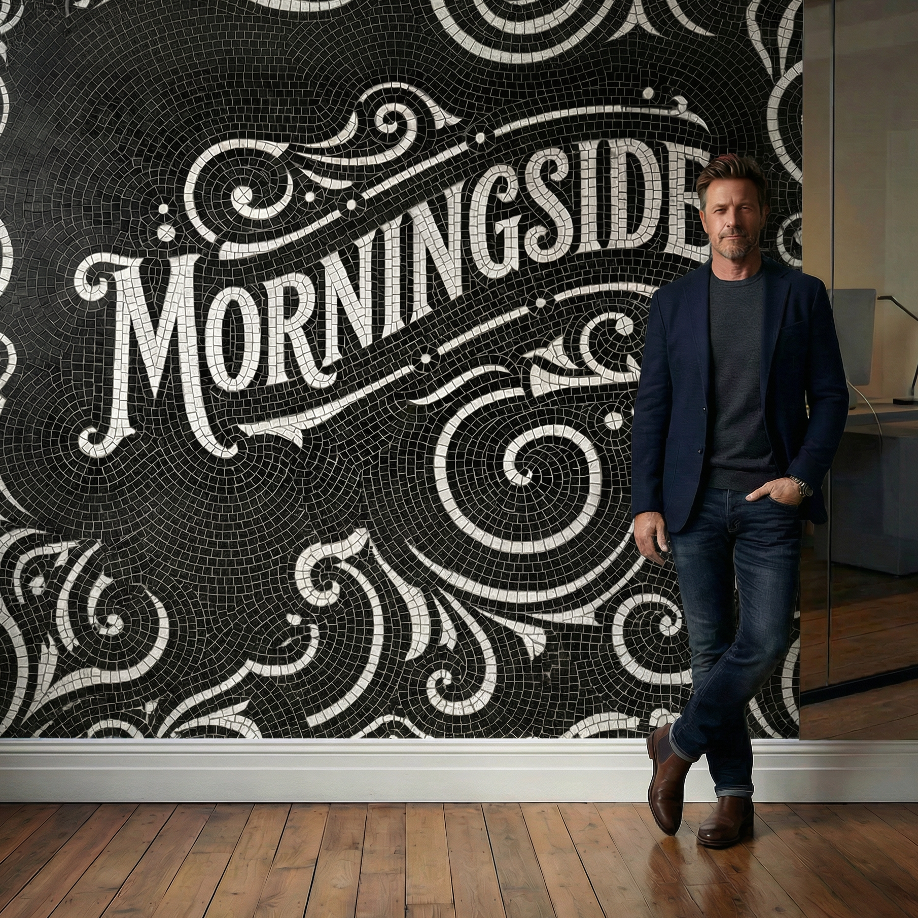 Custom Printed Wall Film - Textile