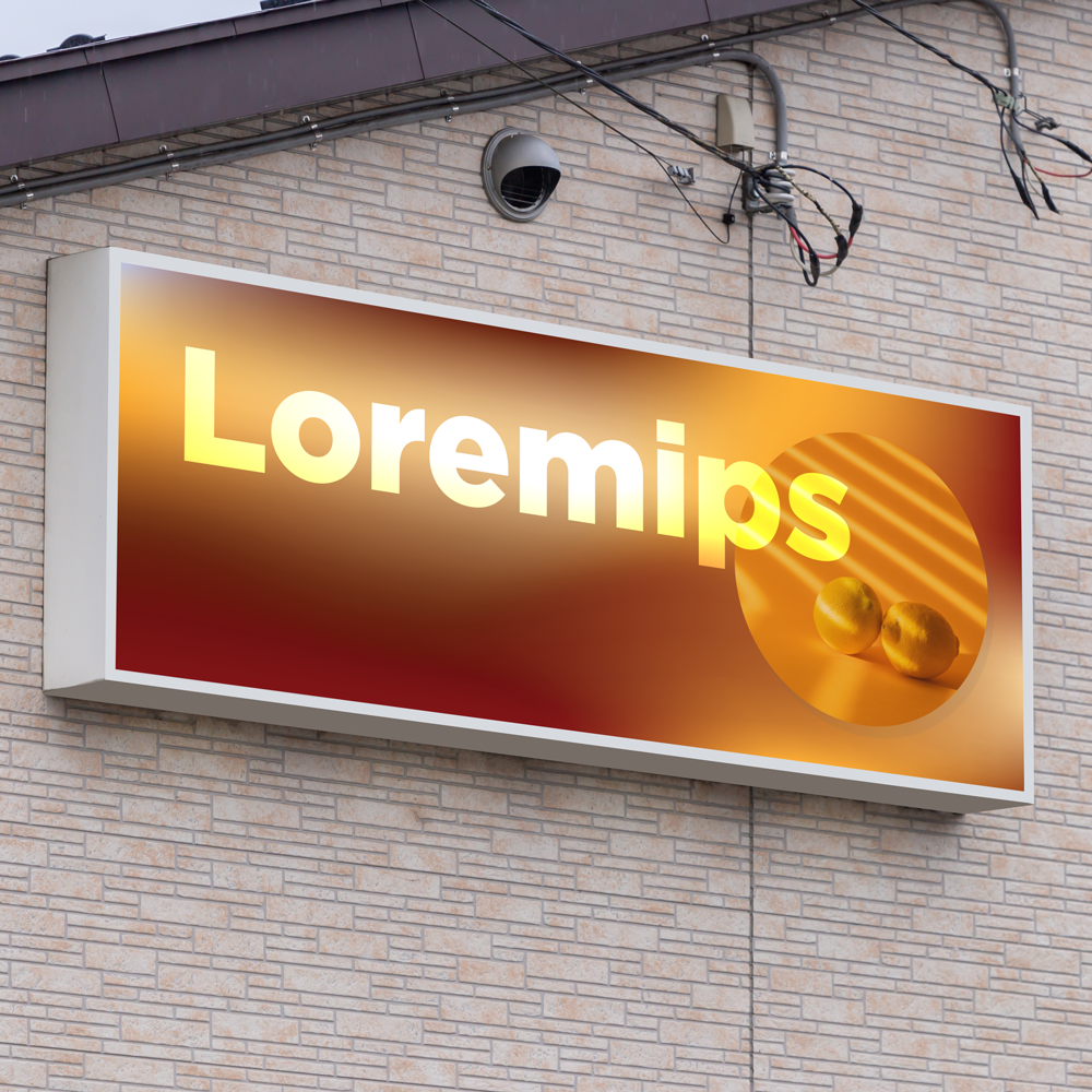 S Series Exterior Wall Lightbox
